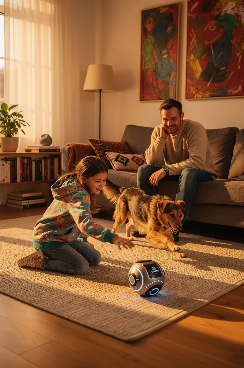 Intelligente Haustierkamera mit Live-Video und Futterspender für mehr Sicherheit und Komfort zuhause.